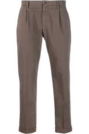BRIGLIA Chino met toelopende pijpen