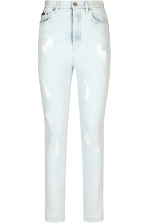 Dolce & Gabbana Grace gerafelde skinny jeans