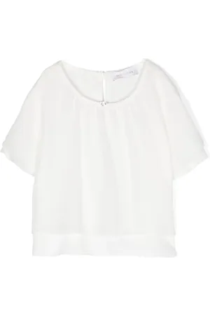 MONNALISA Gelaagd shirt met ronde hals