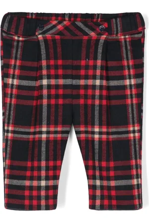 PATACHOU Broek met tartan ruit