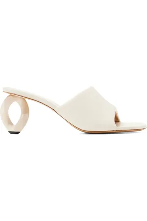 J.W.Anderson 80 mm leren sandalen met kettinghak