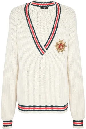 Balmain Sweater met logopatch
