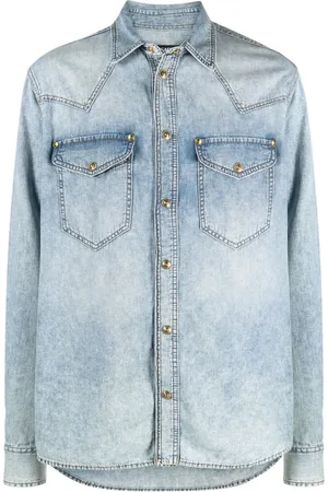 VERSACE Denim blouse