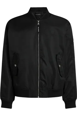 Karl Lagerfeld Bomberjack met geborduurd logo