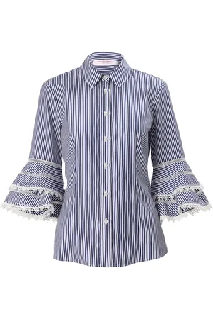 Carolina Herrera Blouse met kant