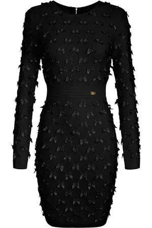 Elisabetta Franchi Jurk met strikdetail