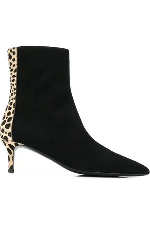Giuseppe Zanotti Enkellaarzen met luipaardprint