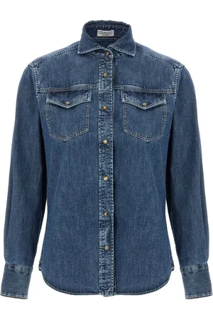 Brunello Cucinelli Denim blouse