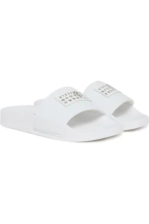 Maison Margiela Teenslippers met logoprint