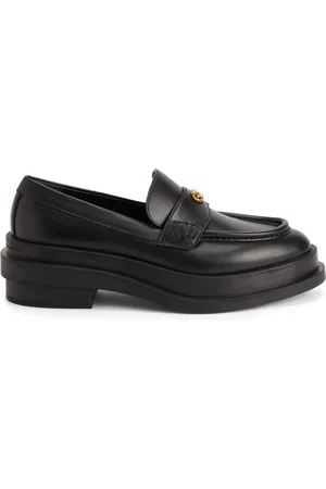 Giuseppe Zanotti Loafers met logoplakkaat