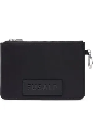 Fusalp Leren portemonnee met logo