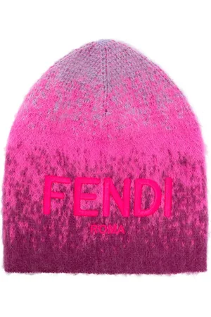 Fendi Muts met geborduurd logo