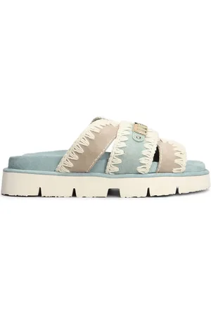 Mou Bio suède sandalen