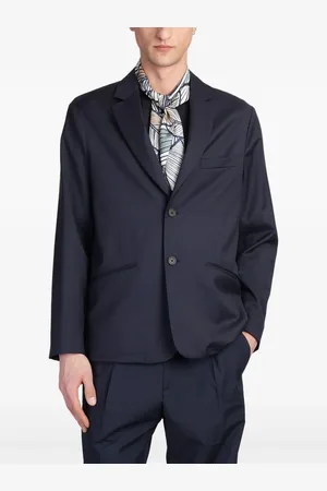 Emporio Armani Blazer van scheerwol