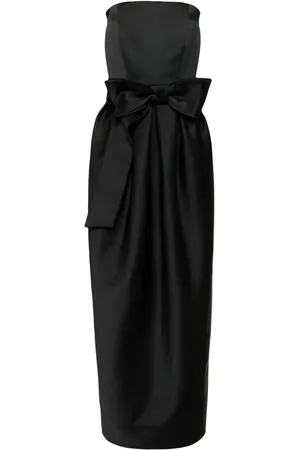 DICE KAYEK Strapless avondjurk met strikdetail