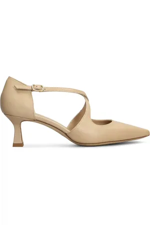 Julie Dee Pema leren pumps