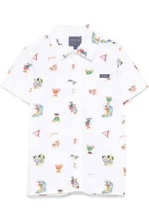 Guess Shirt met teddybeerprint