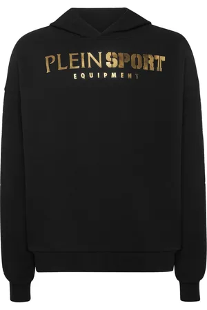 Philipp Plein Hoodie met gelamineerd logo