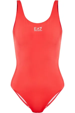 EA7 Badpak met logoprint