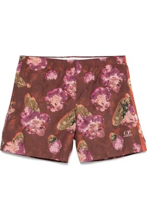 C.P. Company Zwembroek met bloemenprint