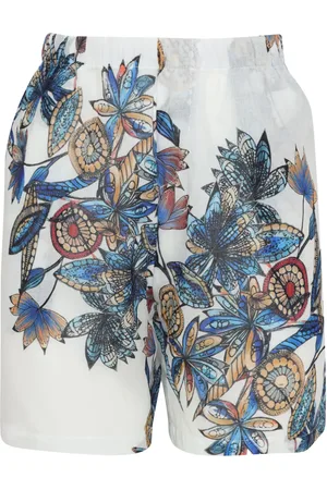 AMIR SLAMA Shorts met bloemenprint