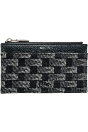 Bally Portemonnee met logoprint