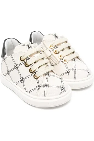 Elisabetta Franchi Sneakers met monogramprint