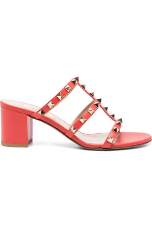 VALENTINO GARAVANI 60 mm Rockstud muiltjes met mesh
