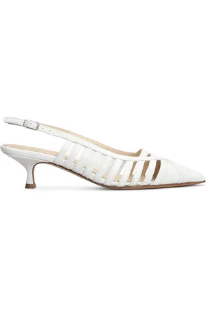 ANNA F. Leren pumps