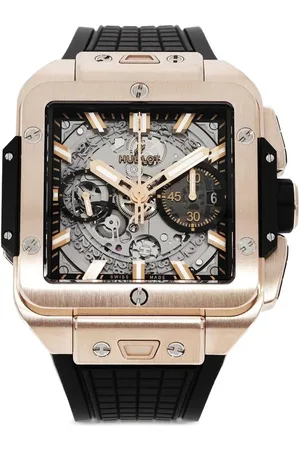 HUBLOT Square Bang Unico King Gold horloge