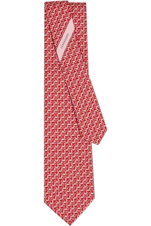 Salvatore Ferragamo Stropdas met string