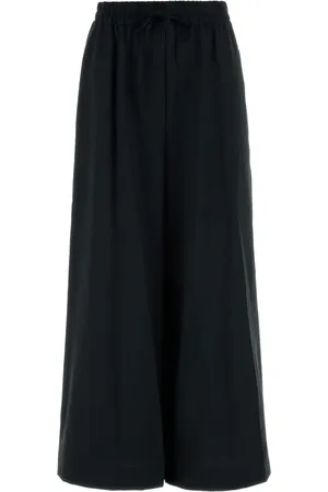 Max Mara Elmo broek met wijde pijpen