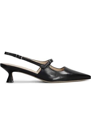ANNA F. Leren pumps