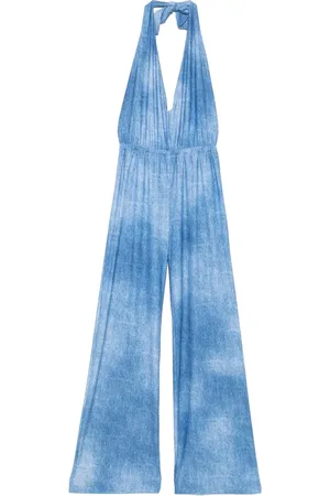 FISICO Jumpsuit met halternek
