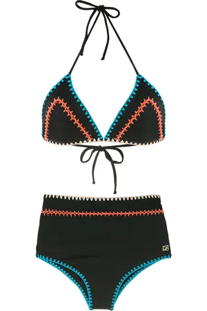 Brigitte Bikini met gehaakte afwerking