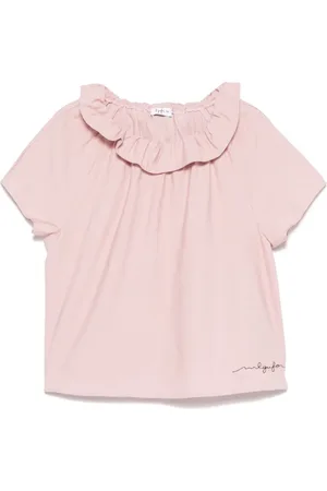 Il gufo Shirt met ruchekraag