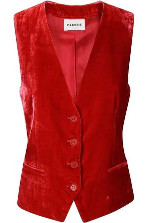 P.A.R.O.S.H. Fluwelen gilet