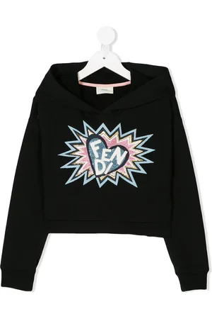 Fendi Hoodie met geborduurd logo