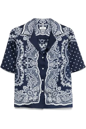 Sandro Blouse met paisley