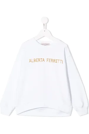 Alberta Ferretti Sweater verfraaid met logo