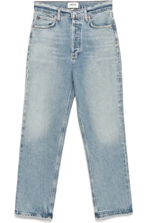 AGOLDE 90s jeans met gesmockte taille