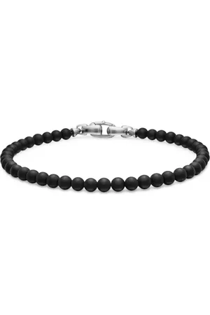 David Yurman Sterling zilveren armband met spirtuele kralen (4mm)