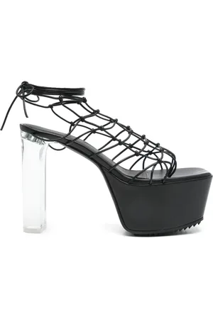 Rick Owens 130 mm Web sandalen met plateauzool
