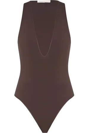 ZIMMERMANN Body met diepe ronde hals