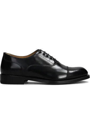 Green george Leren Oxford schoenen