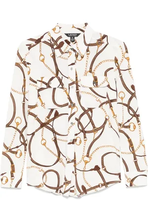 Ralph Lauren Blouse met grafische print