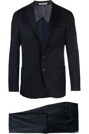 corneliani Pak van scheerwol met enkele rij knopen