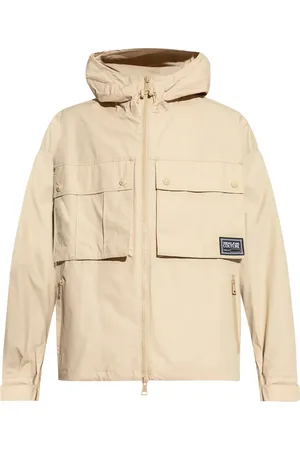 VERSACE Katoenen jack met capuchon