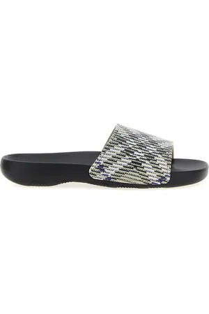 Burberry Dive geruite slippers