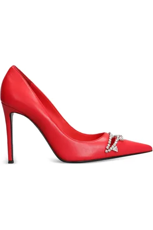 AREA 100 mm leren pumps